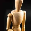 Transformation toys Robots Drawing Sketch Mannequin Model Movable Limbs Wooden Hand Body Draw Action Toys Figures Home Decor Artist Models Jointed DollL2403