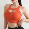 Reggiseni Cloud Rise SEXY Reggiseno sportivo con cerniera Donna Intimo da allenamento Fitness Yoga Canotta corta per ragazza Camicia taglie forti Abbigliamento sportivo da corsa