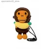Pluszowe lalki małpa pluszowa torba na ramię breloza