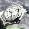 Brand Watches Audemar Pigue Epic Royal Oak Offshore Series Mens Watch 15710ST Date Display Function 300 meters Depth 42mm Automatic Mechanical Watch HB FETO