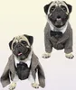 Vêtements de chien Vêtements de chat Costumes de fête de mariage pour petits chiens Costume de manteau de smoking pour animaux de compagnie XS S M L XL 2XL7024169