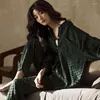 Vrouwen Nachtkleding Hoge Kwaliteit Herfst Zomer Lente Pyjama Sets Mannen Ijs Zijden Pyjama Jongen Pijama Mujer Night Suits homewear