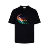 2024 Coloré Meteor Orbit Imprimé À Manches Courtes Designer GGity Mode T-shirt Printemps Été Tendance Pour Hommes Et Femmes T-shirt En Pur Coton