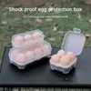 Lagerung Flaschen 3/4/8 Grids Eier Halter Container Für Outdoor Camping Picknick Eier Box Fall Anti-herbst Küche veranstalter