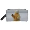 Cosmetic Bags Polar Bear Animal Bag Ladies Fashion Large Capacity Box Beauty Storage Wash