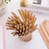 Карандаши 100шт/сет Ecofriendly Cantival Wood Pencil HB Black Standard Child Pencils Материал канцелярских канцелярских принадлежностей офисные школьные принадлежности