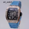 Rennuhr Unisex-Armbanduhr RM-Armbanduhr Rm010 Herren-Set mit Tsquare Diamond Rose Gold Machinery Swiss Famous Chronograph