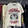 T-shirts hommes Hellstar Shirt Top Qualité 100% coton Hellstar T-shirt Hommes Tees graphiques Streetwear Hip Hop Mode Chemise Femme Oversize Blanc Noir Lâche Tee court ye