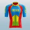 2022 Eritre Milli Takım Bisiklet Jersey Set Yaz Bisiklet Giysileri Erkekler Yol Bisiklet Gömlekleri Takım Bisiklet Bib Şort MTB MAILLOT9720911