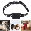 Trackers Huisdier GBS Tracker Halsband Voor Honden Katten USB Opladen AntiLost Tracking Device GSM AGPS LBS SOS Monitor Voor Oudere Kinderen huisdieren