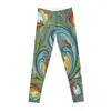 Actieve broek Rosemaling Birds From The Forest #149 Legging Damespanty Sportvrouw Joggingbroek Dames