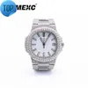 LETMEXC Full Diamond Moissanite Высококачественные часы на заказ D Цвет VVS1 Мужские и женские часы Vouple Мода