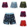 Été hommes Shorts pantalons de sport survêtement Hip Hop Stusay hommes requin bouche Patchwork pantalon survêtement Causel col rond noir