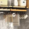 Armazenamento de cozinha duplo sob o armário pendurado rack tábua de cortar organizador pote tampa suporte tecido prateleira multiuso aço inoxidável