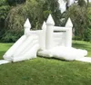 wholesale 4x4x3mH Commercial Full PVC Trampolines Inflatable Castle Wedding Bounce House with dry slide Inflatable Bouncy party center free ship to your door