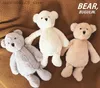 Poupées en peluche 40 cm doux ours moelleux poupée cadeau d'anniversaire adapté aux enfants ours mignon apparence mignonne peluche animal en peluche jouet de sommeil Q240227