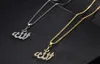 Crystal Pendant Gifts Sweater Chain Necklaces Allah Gold Plating Simulated Anchor Islamic2026940