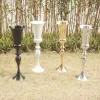 Dekoration Flower Vase Tall Floor Vases Metal Pillars sockel For Wedding Stage Party Events Bakgrund Dekor Brudduschpar Duschidéer