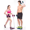 Indoor Multifunctional Abdominal Muscle Trainer Twist Waist Arm Power Gym Equipment Portable Home Gym Exercise Abs Wheel Roller 240220