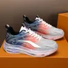 Cross-border plus-size men's shoes GAI Breathable mesh surface casual sports shoes Increase rotary button air cushion soft soled shoes