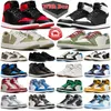1 Retro Low OG Travis Scotts Basketball Chaussures 1s High Hommes Femmes Dark Reverse Moka Taxi Patent Bred Stealth Denim Trainers Sports Sneakers