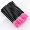 Sun 1000/500/50pcs baguettes de Mascara à paillettes brosses à cils jetables pour Extensions applicateur de cils poignée en cristal outils de maquillage