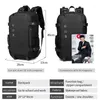 Backpack Travel For Men Large Capacity 17.3''Laptop Backpacks USB Port Teenager Schoolbag Male Waterproof Bag Mochilas