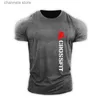 Męskie koszulki crossfit men bawełniana koszulka T-Shirt Top Gym odzież Fitness Aktywne zużycie mody mięśni drukowania zwykłe koszulki kulturystyczne odzież t240227
