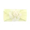 Hair Accessories Children's Baby Spring Summer Thin Nylon Flower Headband Cute Girl Princess Band Turban