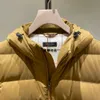 Gilet da uomo Autunno e Inverno loro Gilet in piumino con cappuccio in cashmere piana