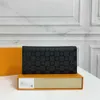 Fashion designer wallets luxury purse mens womens leather clutch bags High quality coin purses card holders with box240215