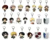 Dubbelsidig nyckelkedja Animerad attack Titan Ellen Scout Corps Pendant Akryl Wing 32 Piec Jewelry7998817