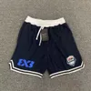 Rhude mans shorts zomer designer luxe mode splice contrast ontspanningsbroek vrouw straatkleding blauw zwarte broek heren korte Europese en Amerikaanse