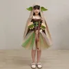 女の子のドレスベビードレスのためのハロウィーンのコスチューム