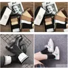 Socks Hosiery Women Casual Mix Colors Ins High Quality Letter Pattern Womens Fashion Lady Underwear Drop Delivery Apparel Dhica