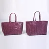 Bag Bags Burgundy open type letter printing portable designer beach bag large tote bag fashion Shoulder bag Luxury handbag crossbody purse wallet small wallet