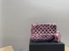 Borsa di design 10A borsa di lusso cc binario stella catena mini borsa borsa a tracolla borsa a tracolla in pelle di qualità CrossBody moda cappotto di vernice di lusso