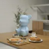 Spelare Violent Bear Wireless Bluetooth Speaker Creative Gift Cartoon Doll Desktop Audio TF Card Mp3 Player