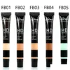 Консилер Popfeel Professional Hd Concealer Invisible Er Liquid Корректирующие консилеры для лица Натуральный бронзер Идеальный безупречный макияж Ba Dhakl