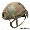 Hełmy taktyczne Hełm taktyczny Szybki MH PJ Casco Airsoft Paintball Combat Helmets Outdoor Sports Sports Głowica ochronne 2402