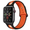 Apple Watch Band 42mm 38mm 44mm 40mm kayış silikon Iwatch Bantları için Designer Watch Band Serileri Serileri 654321 SE 81003 Designerlkaxlkax