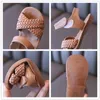 Summer Toddler Girls Sandals Children Princess Shoes Baby Woven Sandals Comfortable Infant Soft Bottom Kids Casual Beach Shoes 240226