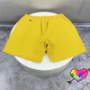 Pantaloncini da uomo Pantaloncini con aghi in nylon giallo 2022 Uomo 1 1 Pantaloncini con aghi di alta qualità Pantaloni con rete a farfalla ricamati verdi AWGE J240228