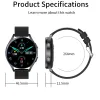 Orologi 2022 NOVITÀ PER HUAWEI Smart Watch Men Waterproof Sport Fitness Tracker Meteo Display Bluetooth Call Smartwatch per Android iOS