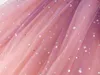 Kız Elbiseler Yaz Toddler Bebek Kız Prenses Elbise Parlak Pullar Tül Tutu Doğum Günü Partisi Çiçek Gradyan Renkleri Sundress