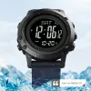 Watches Skmei 1793 Outdoor Military Electronic Watch Sport Compass Pressure Waterproof Male Clock Calorie Pedometer Digital Watches Men