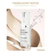 Fundação Tlm Magic Liquid Foundation Mudança de cor e adição de fundações nuas durante todo o dia Bloco solar impecável Spf 15 Maquiagem facial Dro Dhgpi