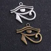 60st 26 32mm Two Color Rah Egypt Eye of Horus Egyptian Charms hängen för halsbandsarmband smycken