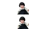 Accessoires schattige haaraccessoires Baby Boy Girl Cosplay Wig Hat Cap Hairpiece Nieuwjaar Kerstmis Kinderen Kinderen Hoofdkleding Foto Props