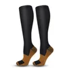 men women nylon Athletic Nurses Medical knee high copper compression Anti bacterial Socks